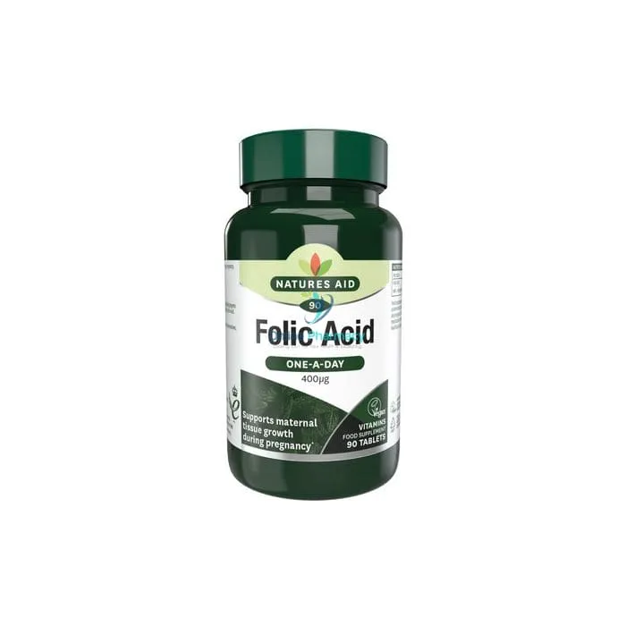 Natures Aid Folic Acid 400ug - 90 Pack