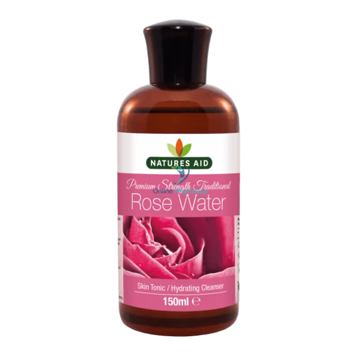 Natures Aid Rose Water (Triple Strength) - 150ml