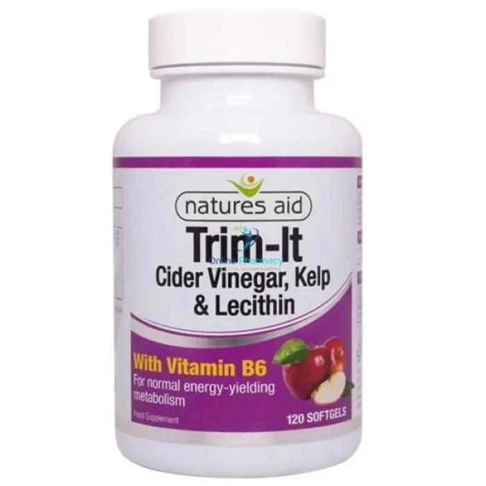 Natures Aid Trim-It Cider Vinegar Complex - 120 Pack
