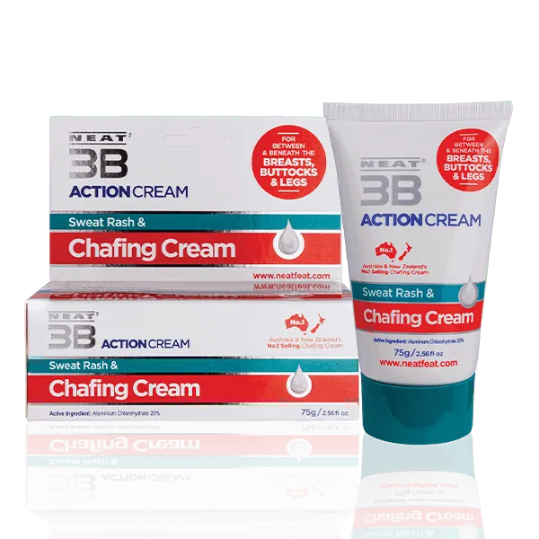 Neat 3B Action Cream 75g for Chafing and Sweat Rash - 75g