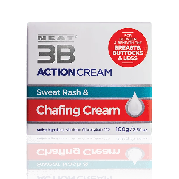 Neat 3B Action Cream 100g For Chafing and Sweat Rash - 100g