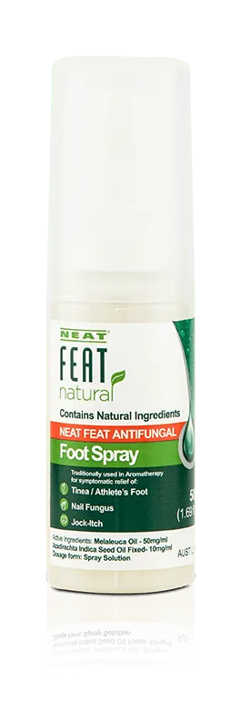 Neat Feat Natural Antifungal Foot Spray For Nail Fungus and Athletes Foot - Image 2