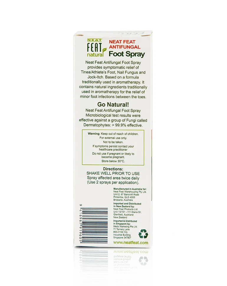 Neat Feat Natural Antifungal Foot Spray For Nail Fungus and Athletes Foot - Image 5