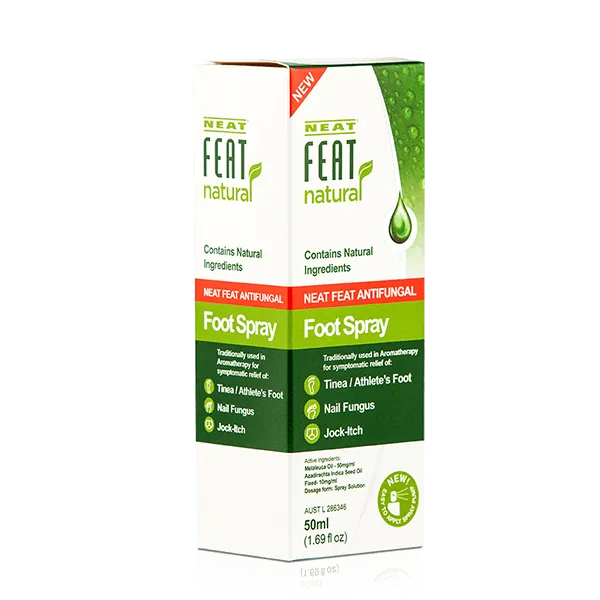 Neat Feat Natural Antifungal Foot Spray For Nail Fungus and Athletes Foot - Image 6