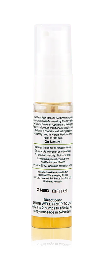 Neat Feat Natural Pain Relief Foot Cream For Sprains, Strains and Bruising - Image 3