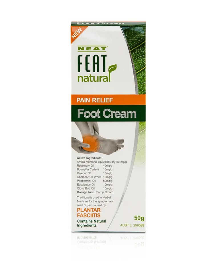 Neat Feat Natural Pain Relief Foot Cream For Sprains, Strains and Bruising - Image 4