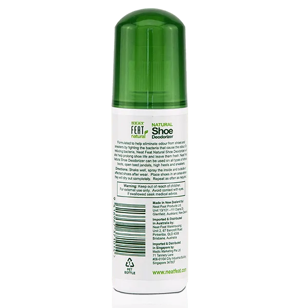 Neat Feat Natural Shoe Deodorizer For Eliminating Sneakers Bad Smell - 125ml - Image 2