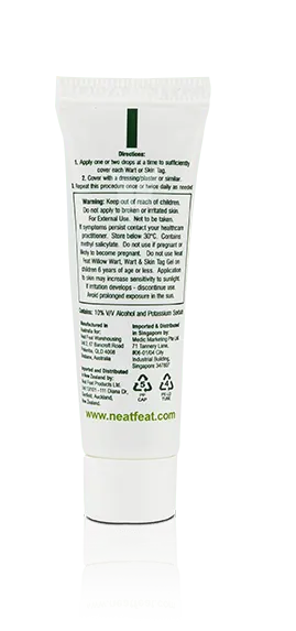 Neat Feat Natural Willow Wart and Skin Tag Gel For Wart Removal - 10g - Image 4