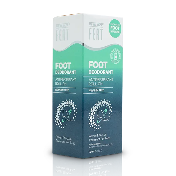 Neat Roll-on Foot Deodorant for sweaty feet - 60ml - Image 3
