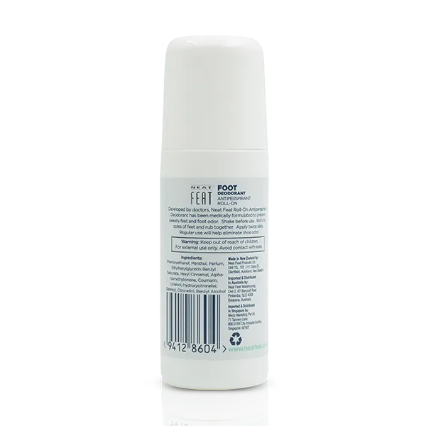 Neat Roll-on Foot Deodorant for sweaty feet - 60ml - Image 5