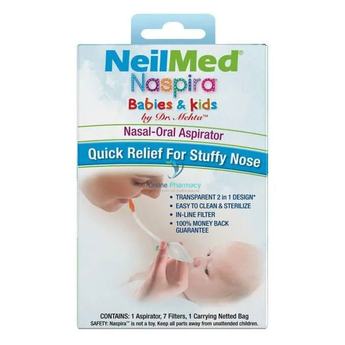Neilmed Naspira Aspirator For Babies & Kids - 1 Pack