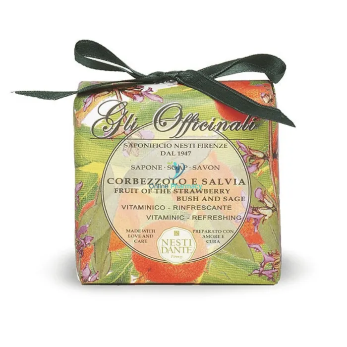 Nesti Dante "Gli Officinali " Strawberry Tree & Sage Soap 200g