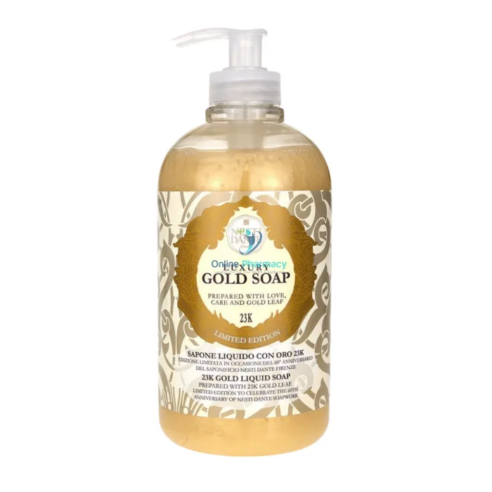 Nesti Dante Luxury Gold Soap Hand & Face Wash 500ml
