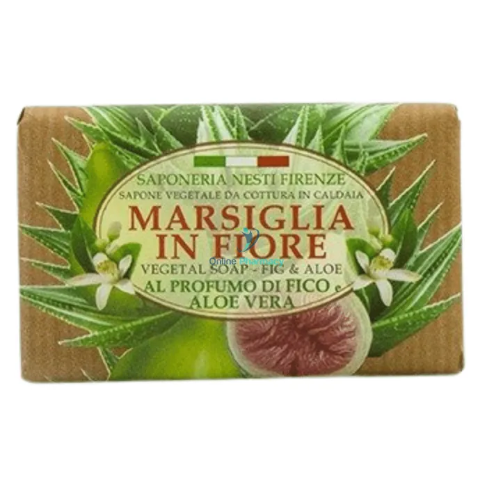 Nesti Dante Marsiglia In Fiore Vegetal Soap Fig & Aloe Vera 125G