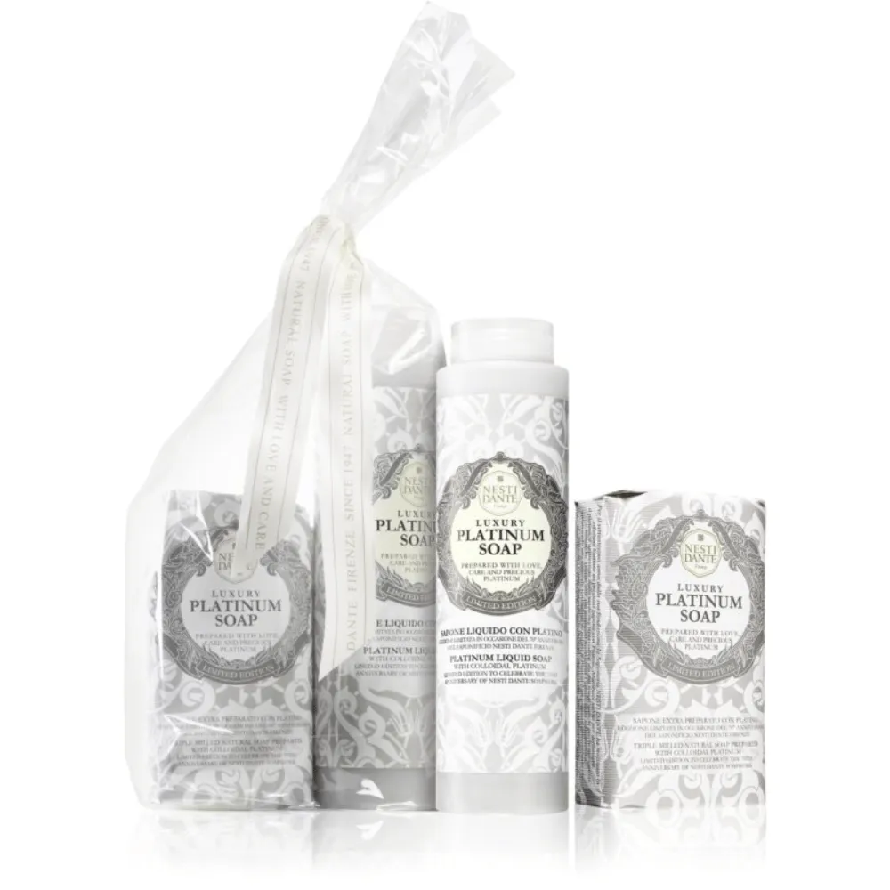 Nesti Dante Platinum Soap & Shower Gel Gift Set