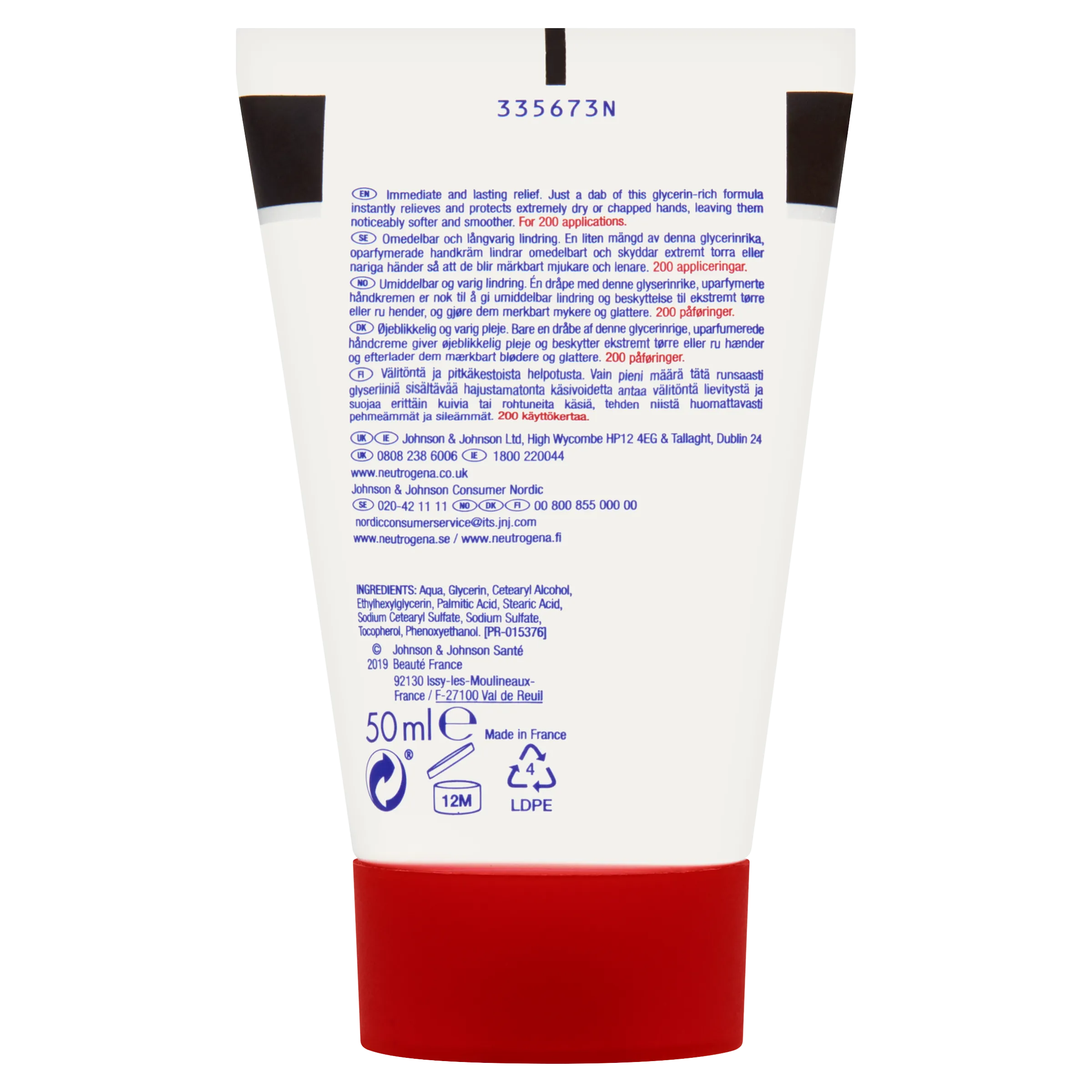 Neutrogena Handcream Unscented - 50ml - Image 2