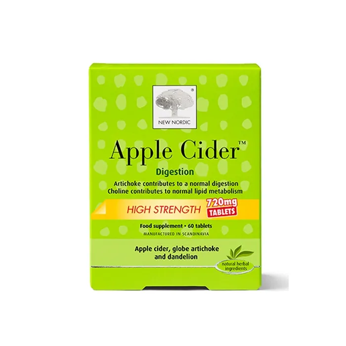 New Nordic Apple Cider 720 High Strength - 60 Tabs ( No Box )