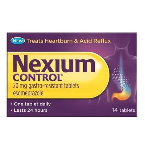 Nexium Control Esomeprazole 20mg Tablets - 7 / 14 / 28 Pack - Image 2
