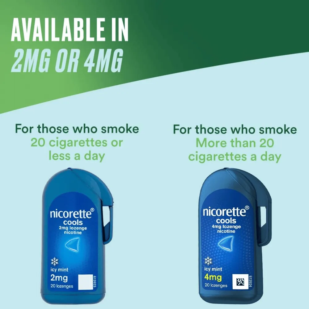 Nicorette Cools Lozenge 4mg - 80 Pack - Image 6