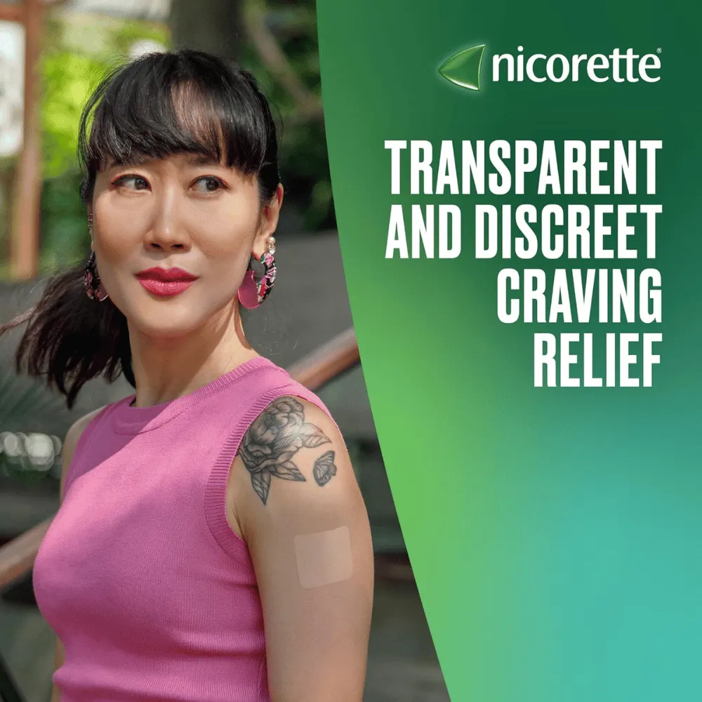 Nicorette Invisi 15mg Step 2 Patches 7 Pack - Image 3