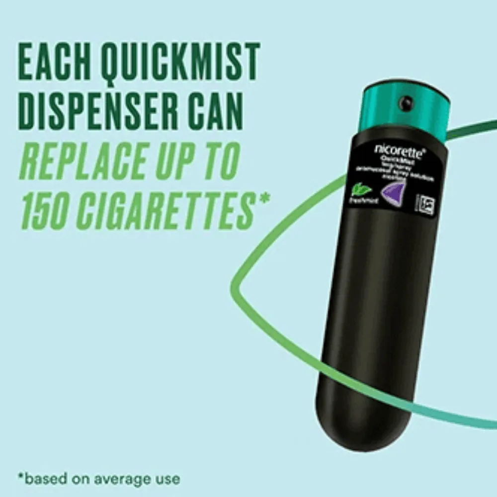 Nicorette QuickMist Freshmint 1mg/Spray - Single Pack - Image 5