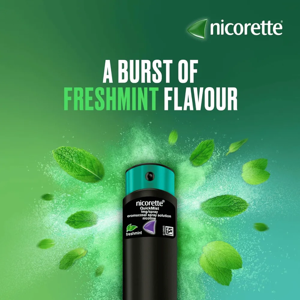 Nicorette QuickMist Freshmint 1mg/Spray - Double Pack - Image 5
