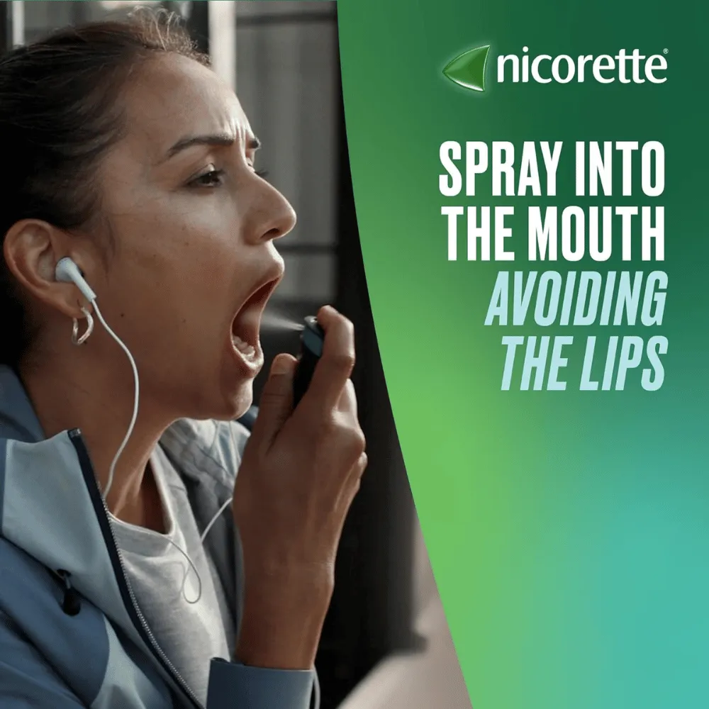Nicorette QuickMist Freshmint 1mg/Spray - Double Pack - Image 6