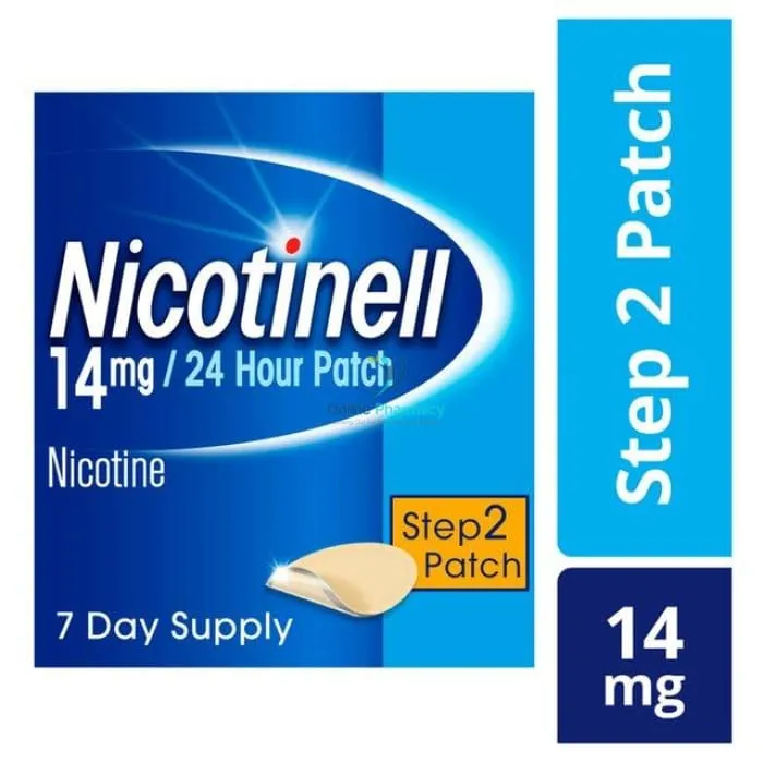 Nicotinell 14mg Step 2 Patch - 7 Pack