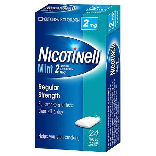 Nicotinell Gum Cool Mint 2mg - 24 / 96 Pack - Image 2