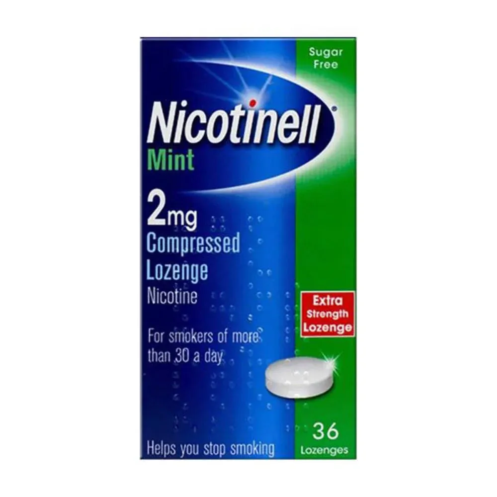 Nicotinell Lozenges Mint 2mg - 36/96/144 Pack - Image 3