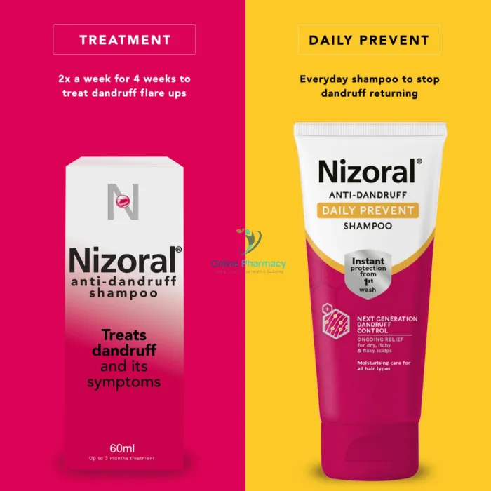Nizoral Anti Dandruff Daily Prevent Shampoo - 200ml - Image 3