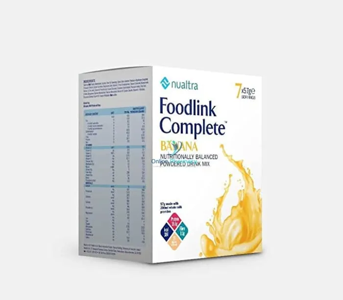 Nualtra Foodlink Complete Banana - 57g x 7