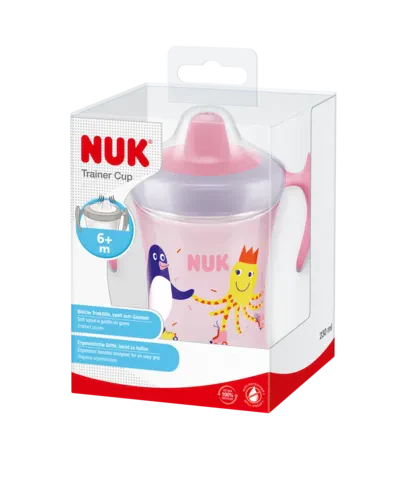 Nuk Evolution Trainer Cup Pink (6 Months +) - 230ml