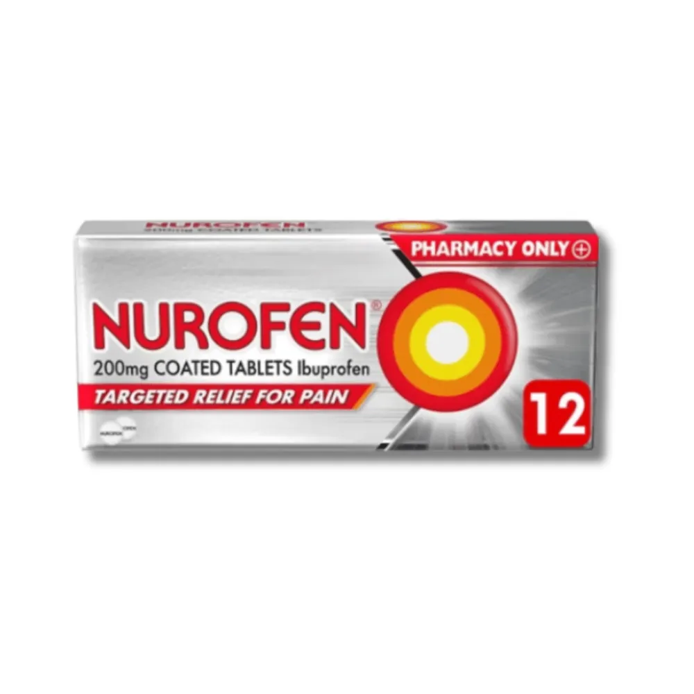 Nurofen (Ibuprofen) 200mg Tablets - 12/24 Pack