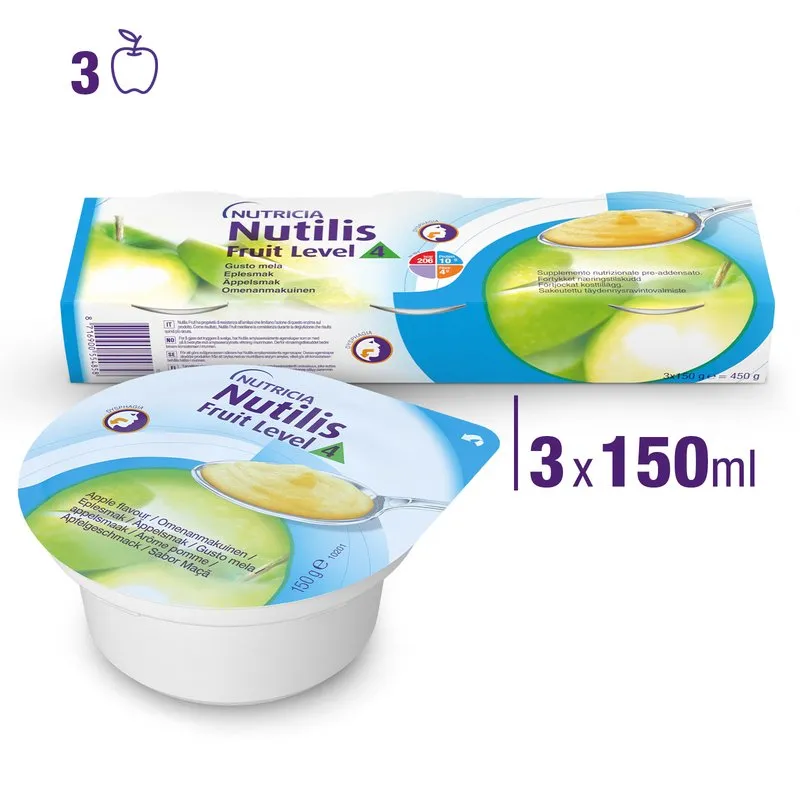 Nutilis Complete L4 Apple - 150ml (3 Pack)