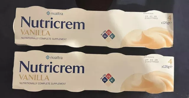 Nutricrem Nutritional Pudding Vanilla - 24 x 125g - Image 2
