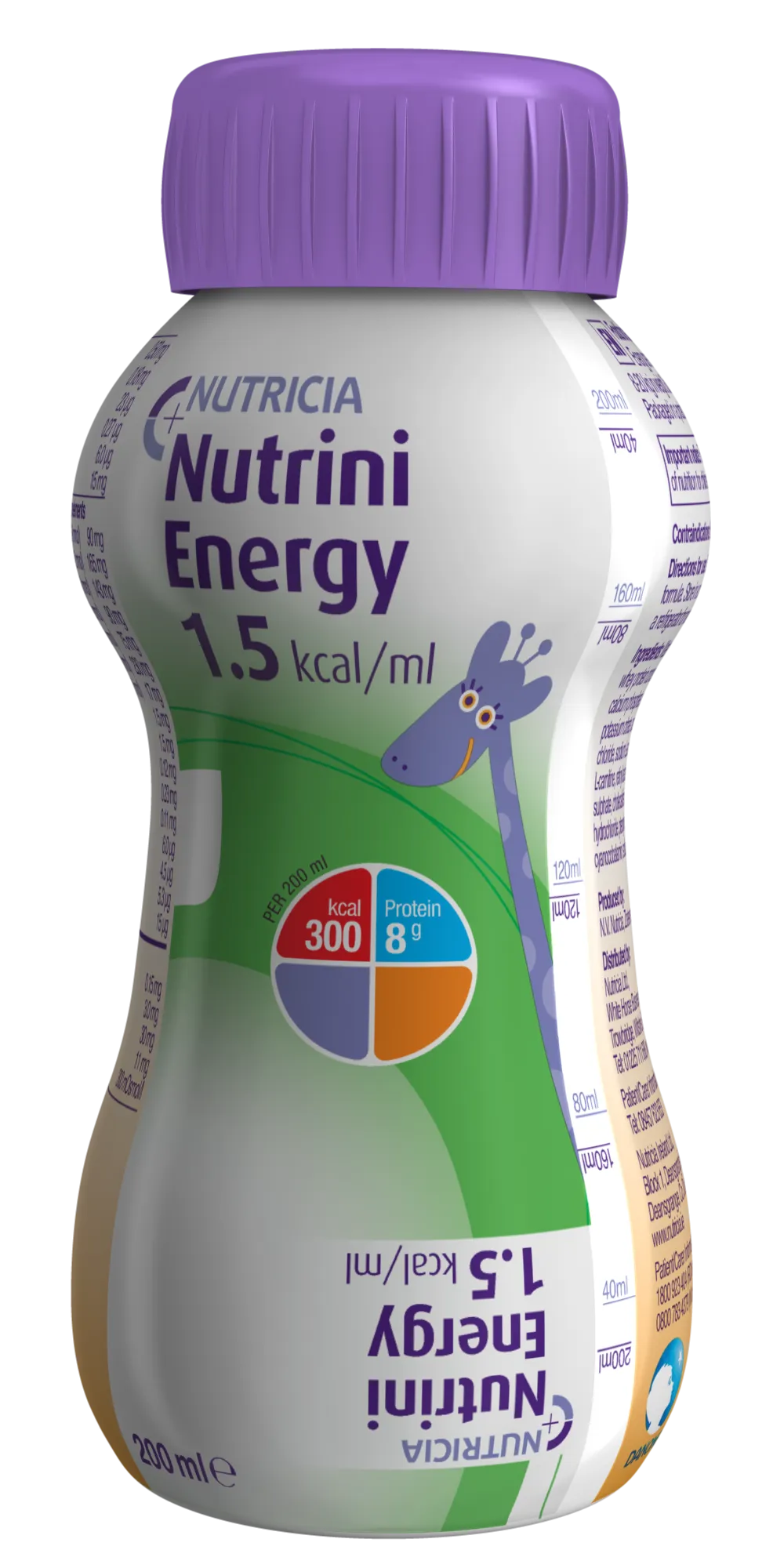 Nutrini Energy Pack - 200ml Bottle / 12 x 500ml Pack - Image 2