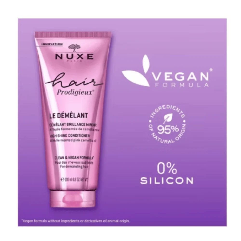 Nuxe Hair Prodigieux High Shine Conditioner 200ml - Image 2