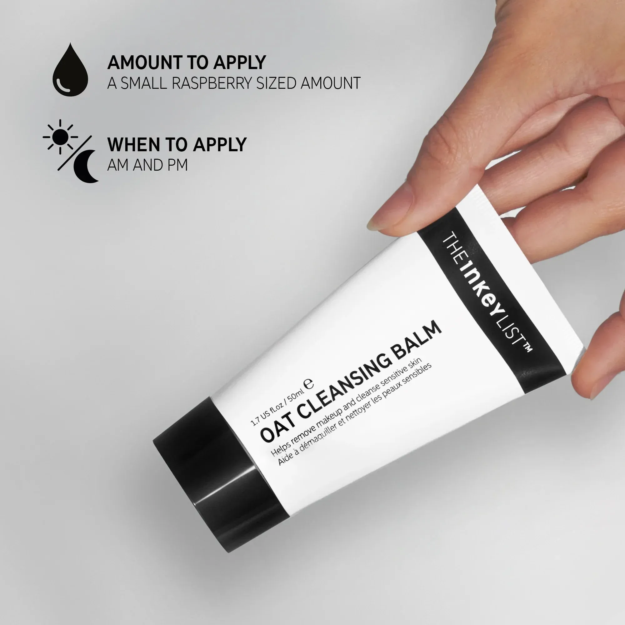 The Inkey List Oat Cleansing Balm - 50ml/150ml - Image 4