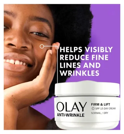Olay Anti-Wrinkle Firm & Lift Day Cream - 50ml - Image 4