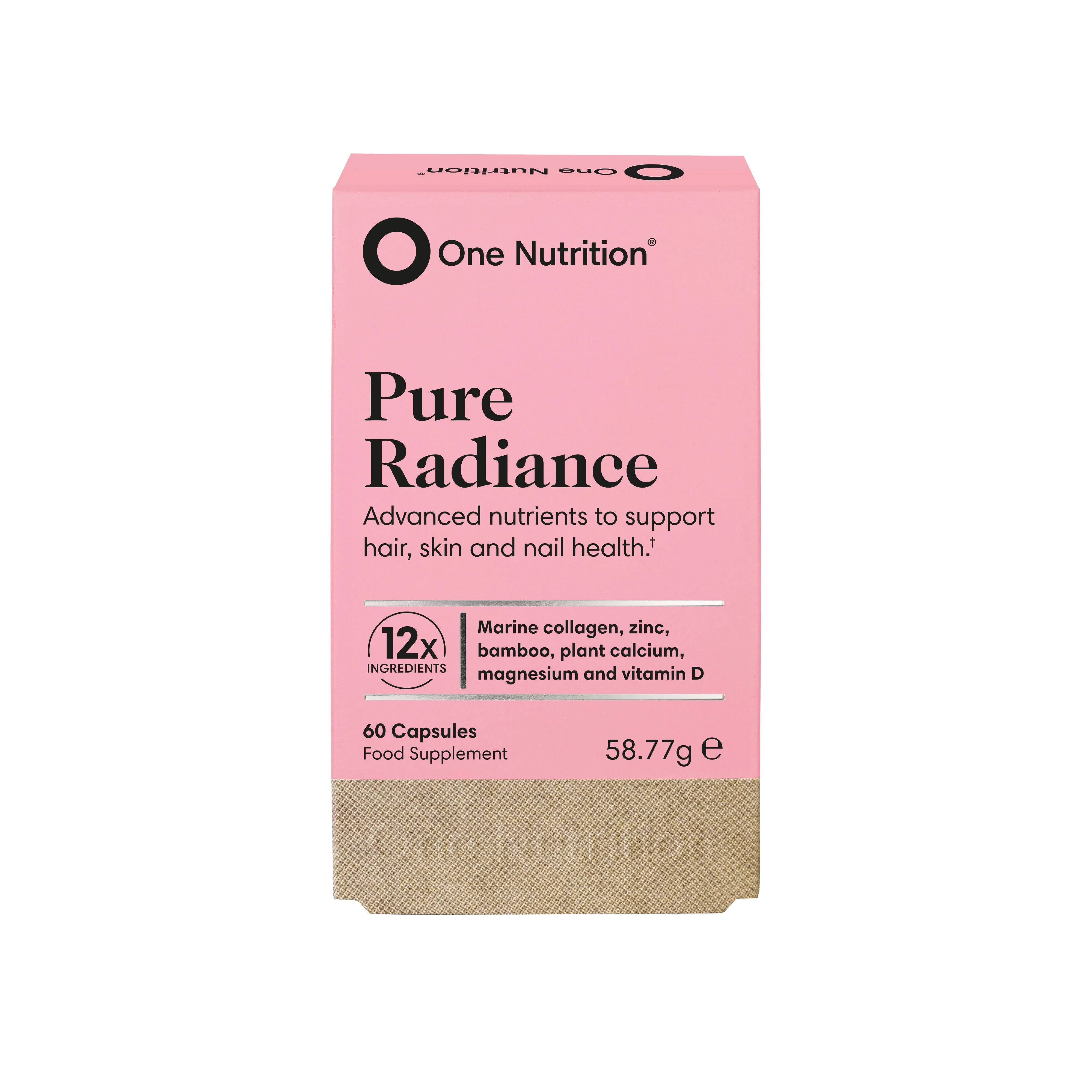 One Nutrition Pure Radiance Capsules - 60 Pack