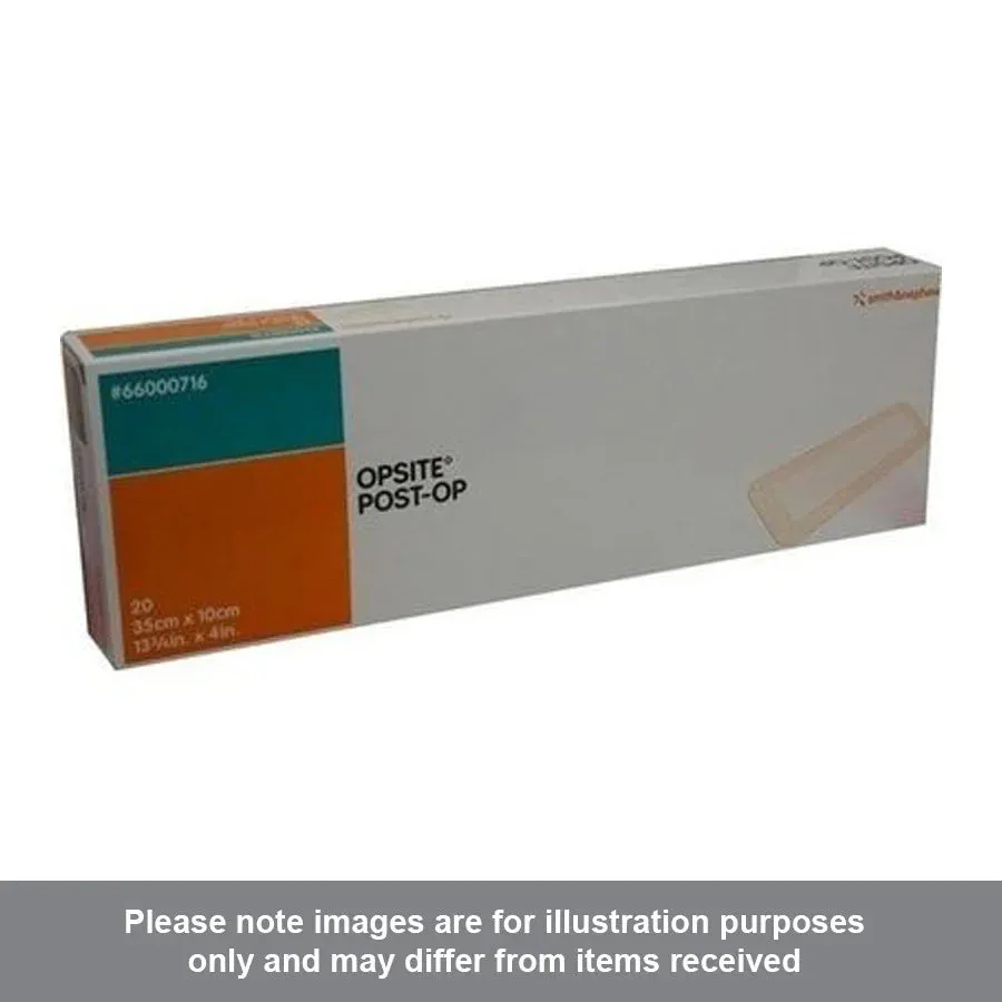 Opsite Post-Op Dressing - 10cm x 35cm 20 Pack