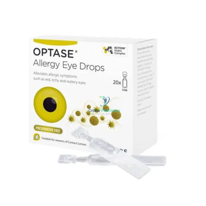 Optase Allergy Eye Drops - 20 x 0.5ml