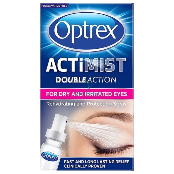 Optrex Actimist Spray for Dry & Irritated Eyes - 10ml