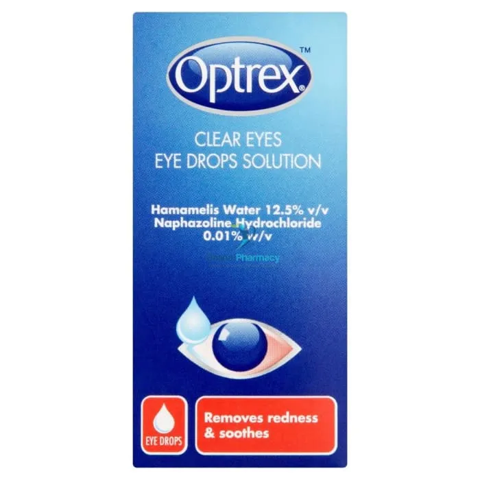 Optrex Clear Eyes Eye Drops - 10ml