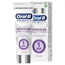 Oral-B 3DW Intensive Whitening Radiant White Toothpaste - 75ml