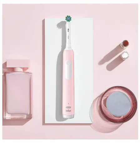 Oral-B Pro Series 1 Pink Electric Brush + Travel Case - Image 2