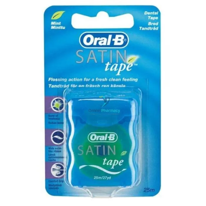 Oral B Satin Tape Mint 25m