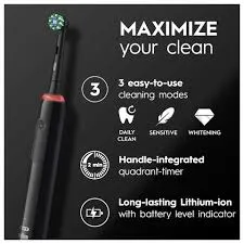 Oral-B Vitality Pro Black Electric Toothbrush - Image 2