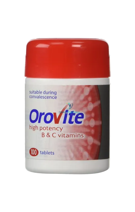 Orovite High Potency B & C Vitamin Tablets - 100 Pack